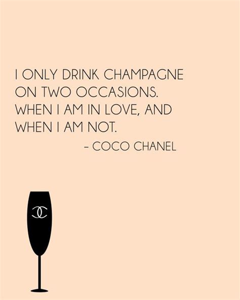 chanel champagne quote|quotes about coco chanel.